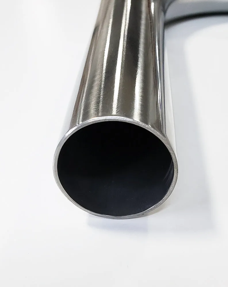 2.500" x 0.047" 45° Mandrel Bend CP2 Titanium - (3.750" CLR / 6.000" Legs)