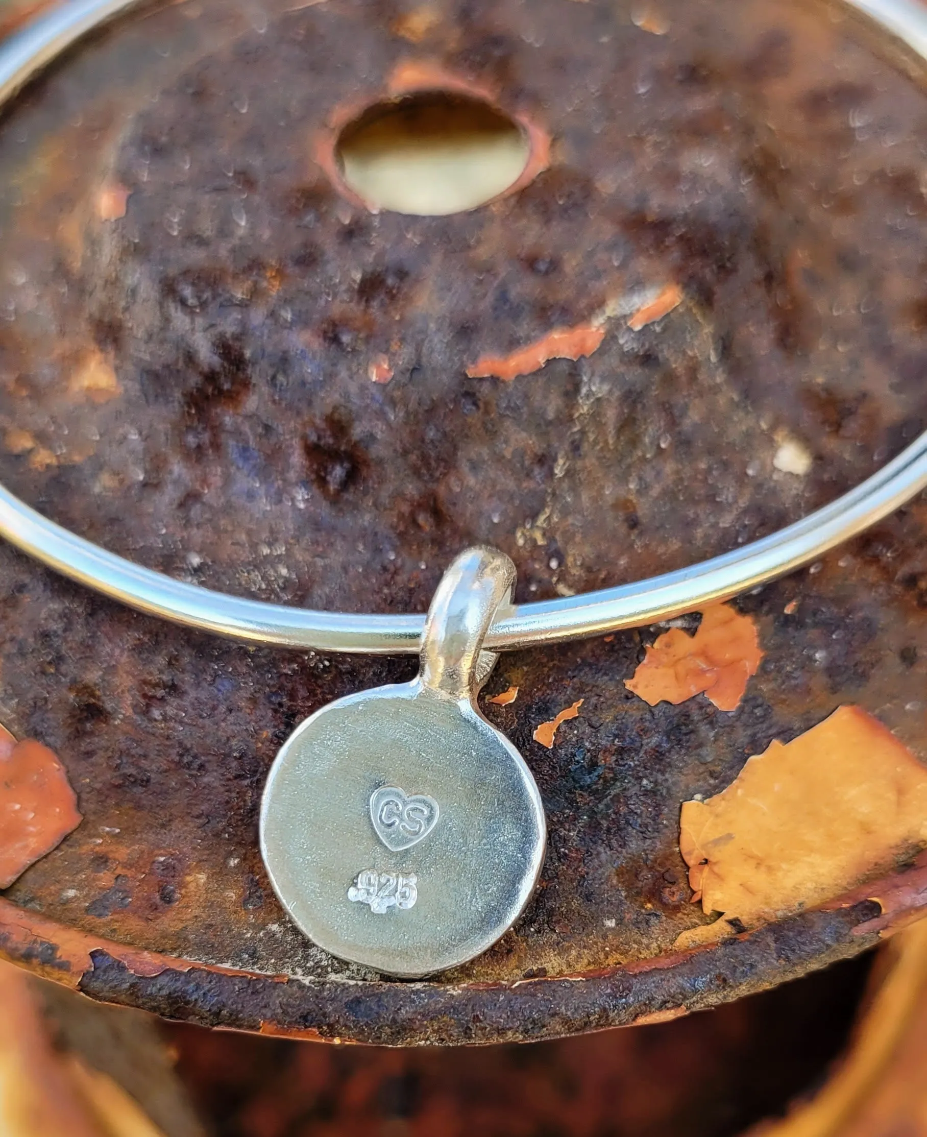 Coastal Sunrise Charm Bangle