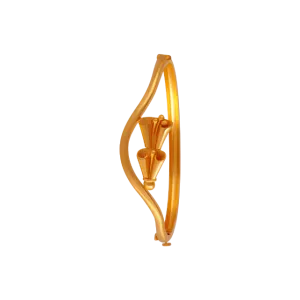 Coral Bell Gold Bangle