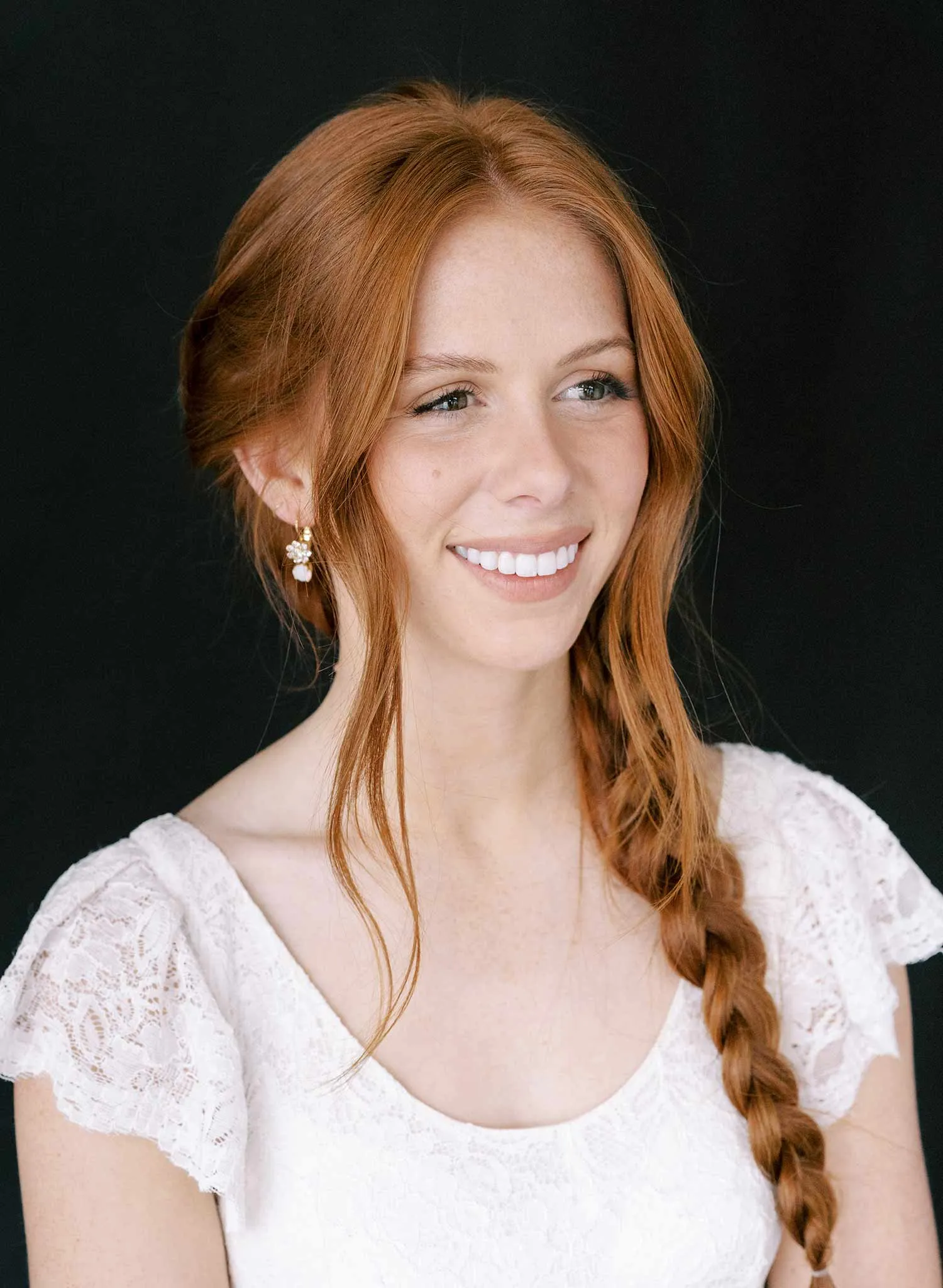 Crystal blossom drop earrings - Style #2384