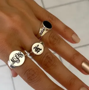 Custom Signet Ring for Men