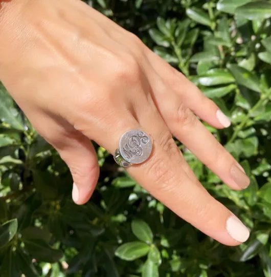 Custom Signet Ring for Men