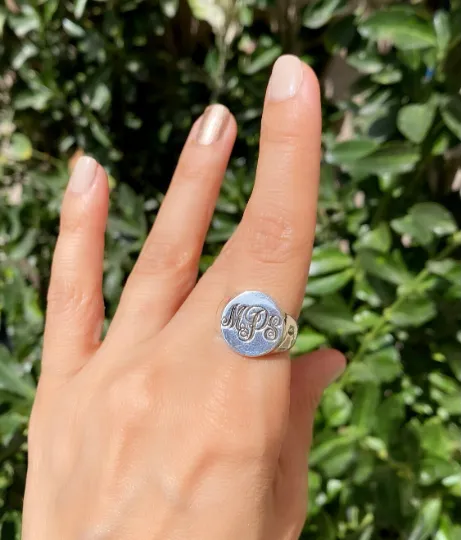 Custom Signet Ring for Men