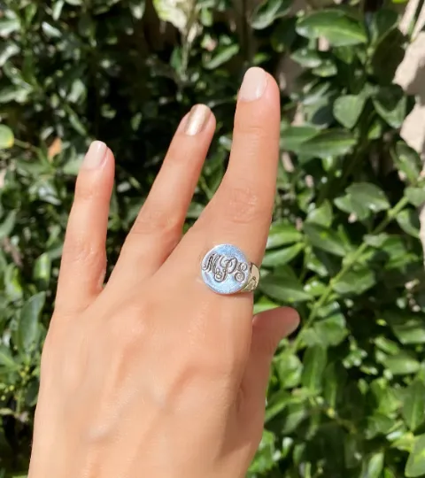 Custom Signet Ring for Men