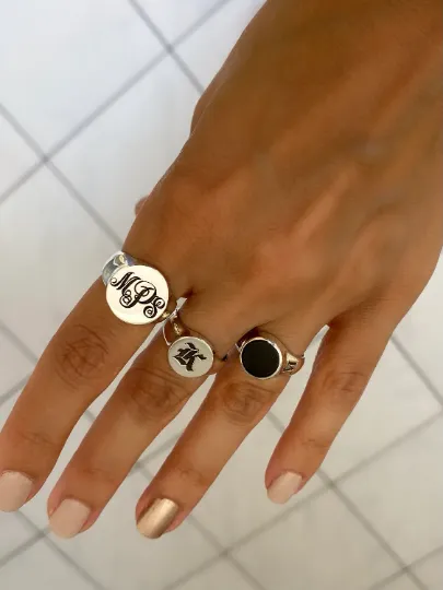 Custom Signet Ring for Men