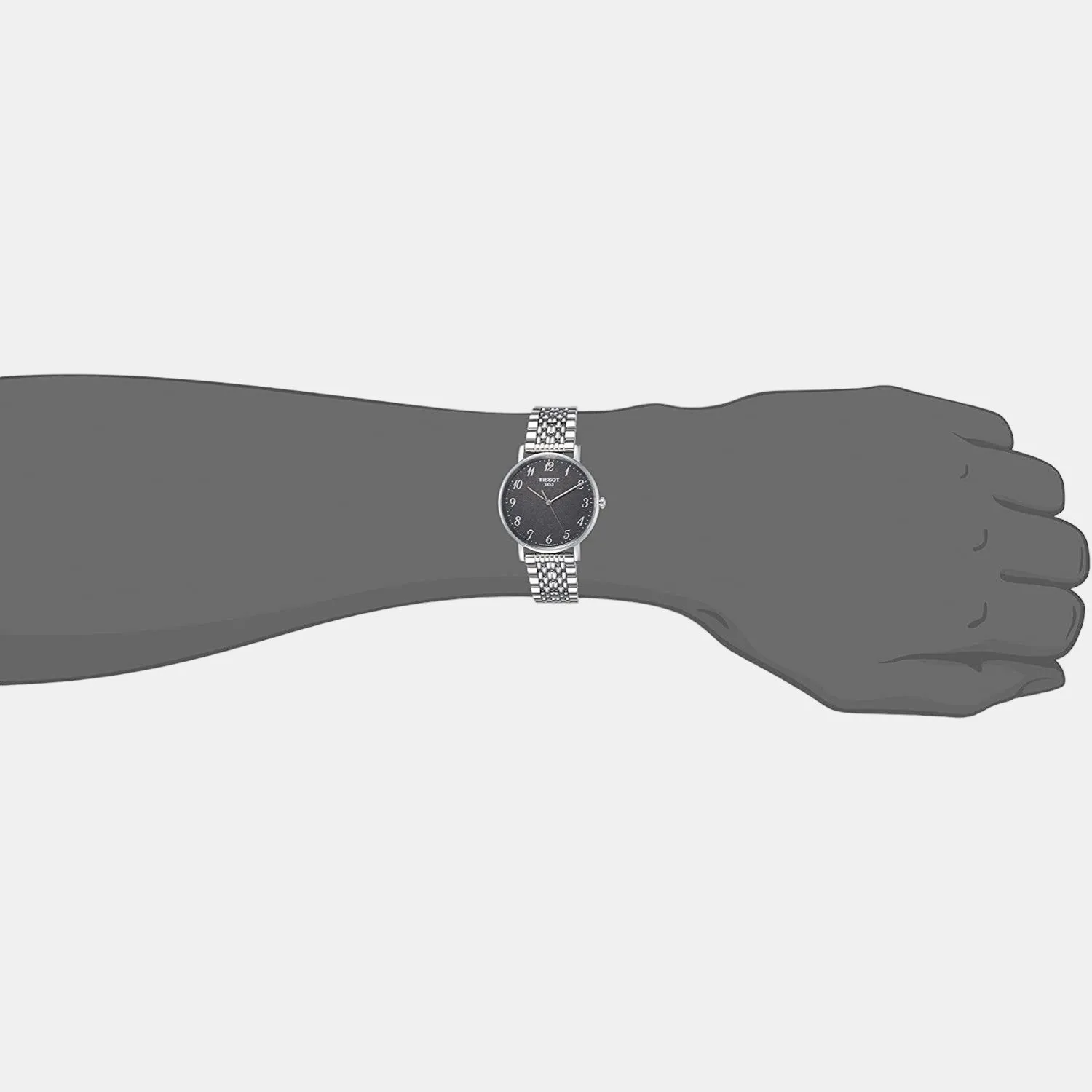 Everytime Unisex Analog Stainless Steel Watch T1094101107200