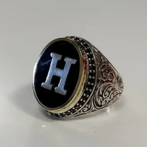 Initial Signet Ring