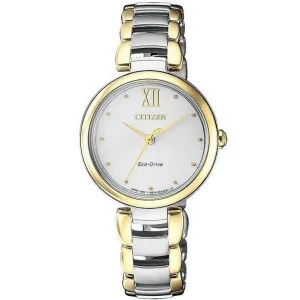 Ladies Eco-Drive Dress Watch (EM0534-80A).