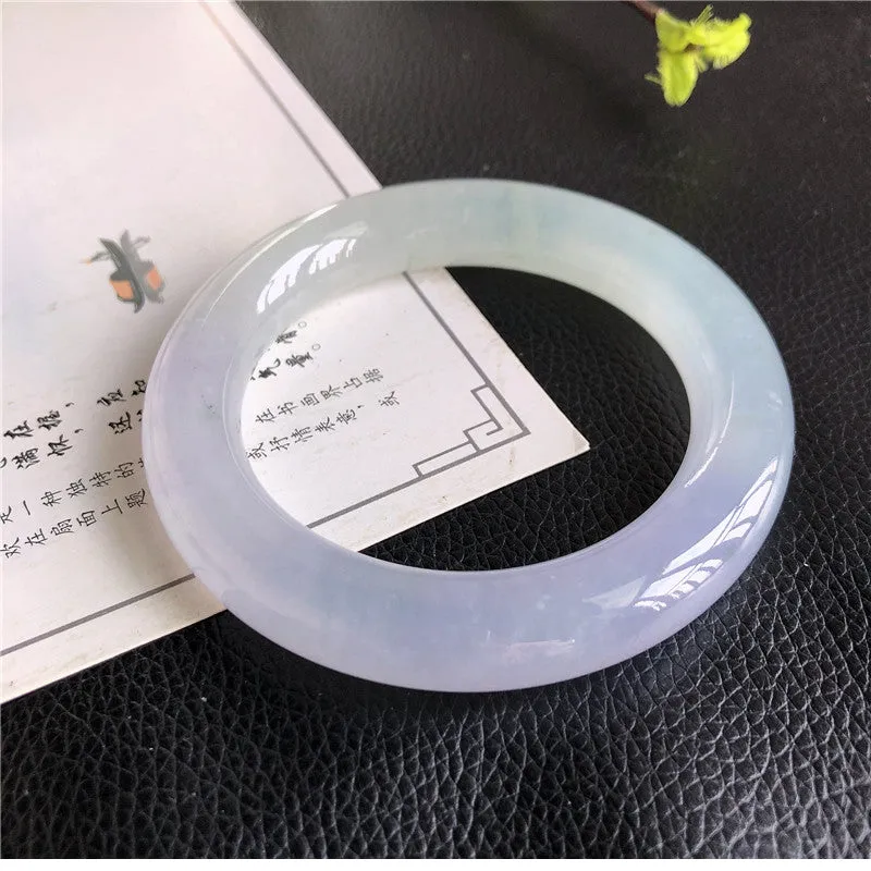 Natural Jade Bangle Jadeite Bangle Internal Diameter 57.3mm B8010548