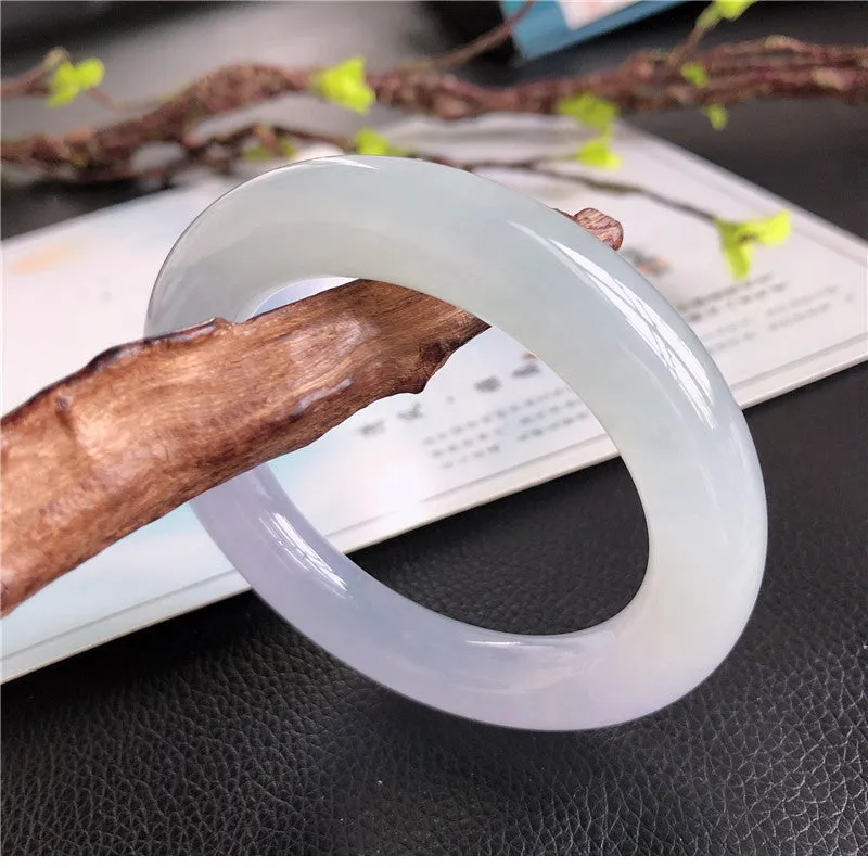 Natural Jade Bangle Jadeite Bangle Internal Diameter 57.3mm B8010548
