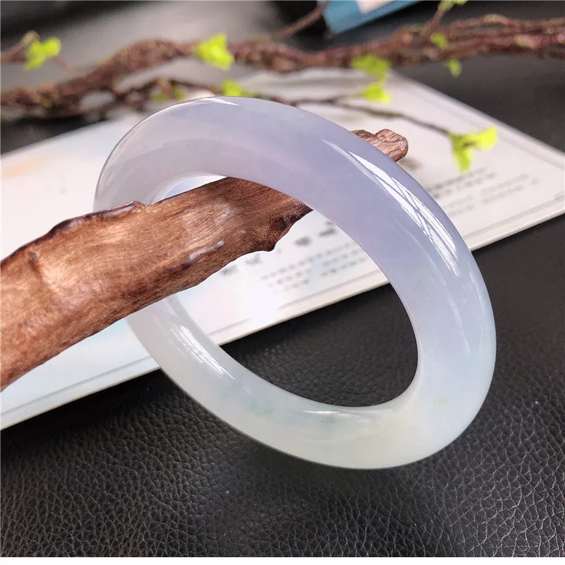 Natural Jade Bangle Jadeite Bangle Internal Diameter 57.3mm B8010548
