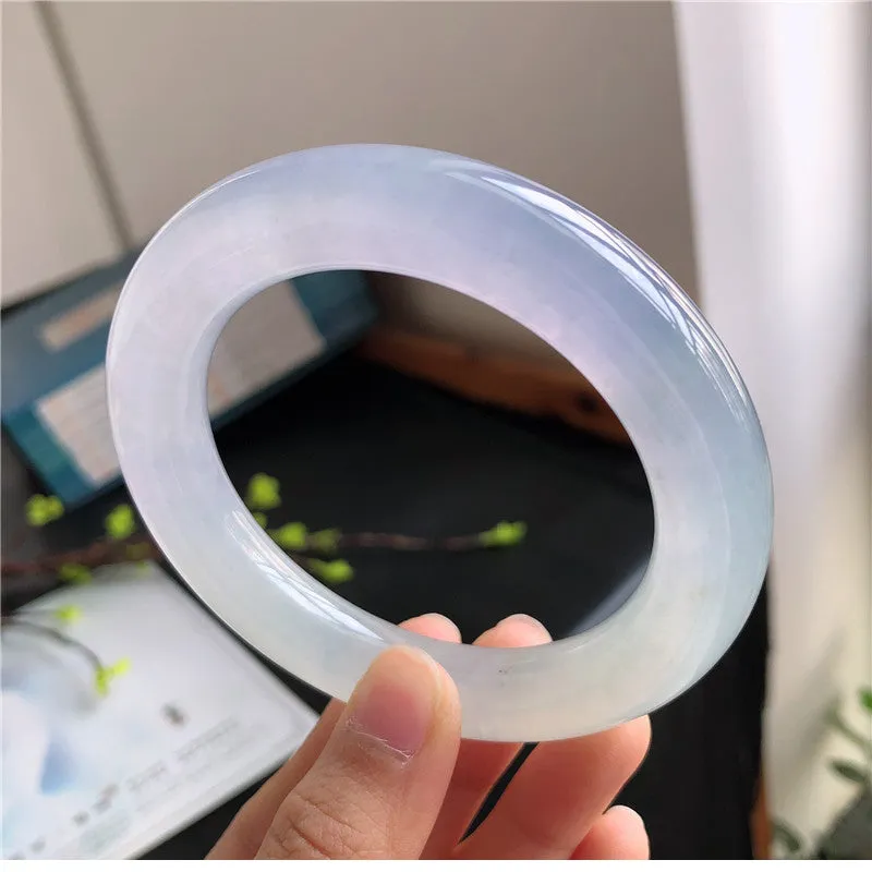 Natural Jade Bangle Jadeite Bangle Internal Diameter 57.3mm B8010548