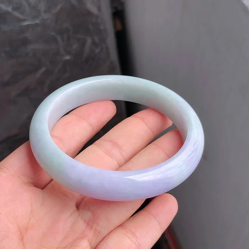 Natural Jade Bangle Jadeite Bangle Internal Diameter 59.3mm NBE081