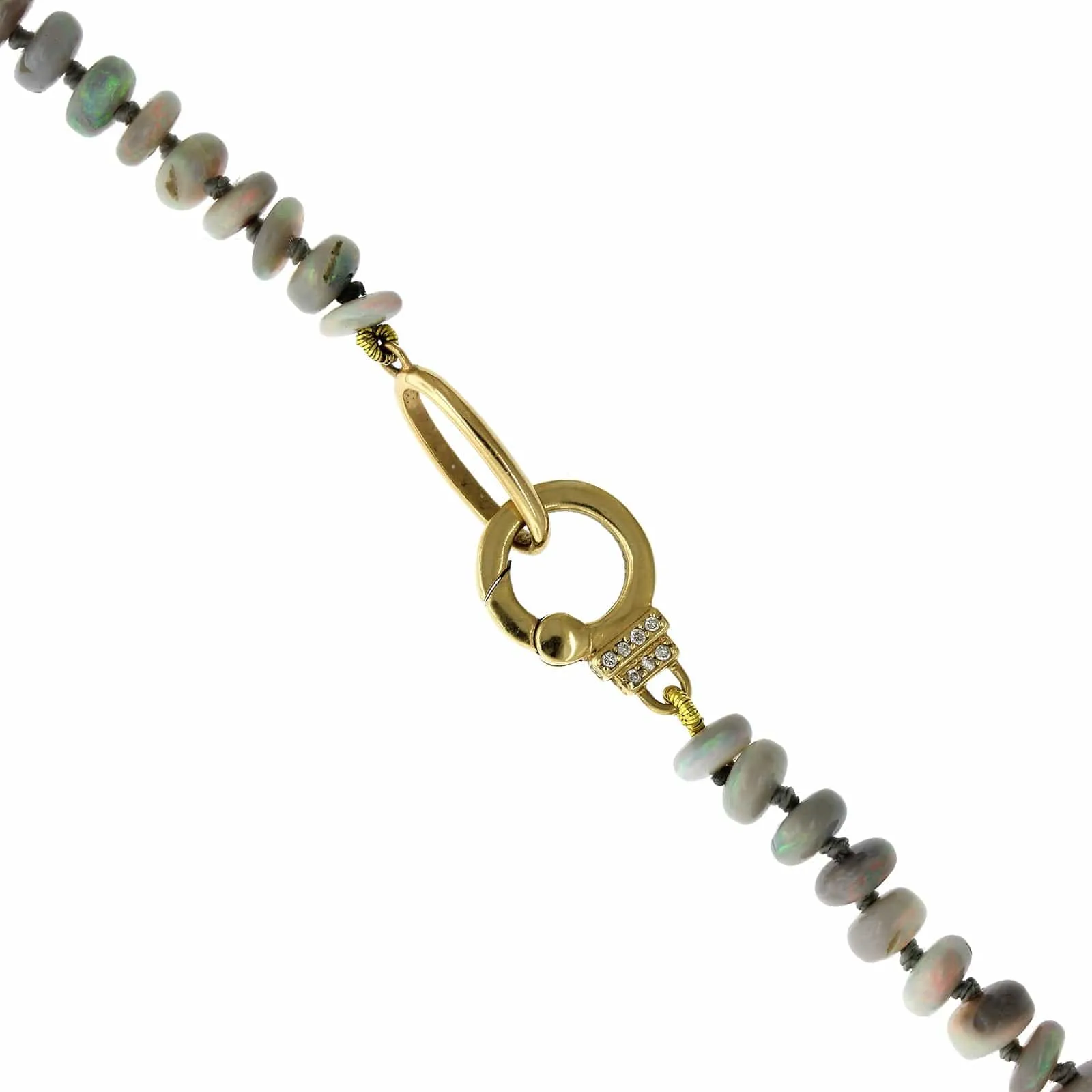 Opal Beaded Necklace