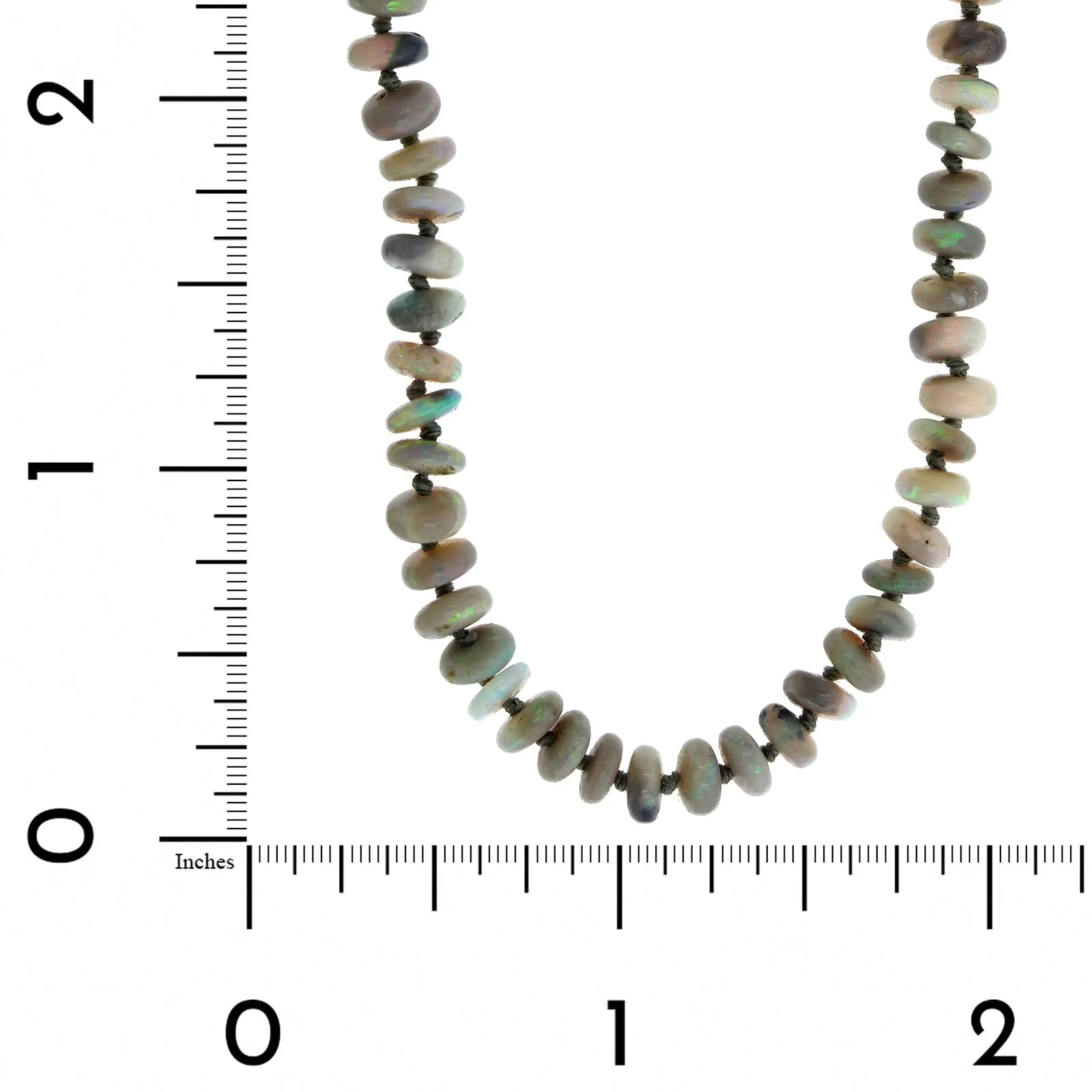 Opal Beaded Necklace