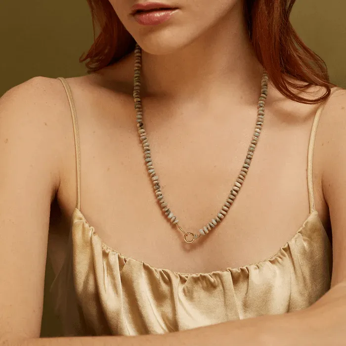 Opal Beaded Necklace