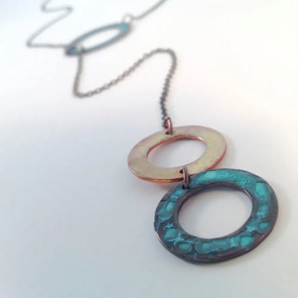 Seascape Lariat Necklace