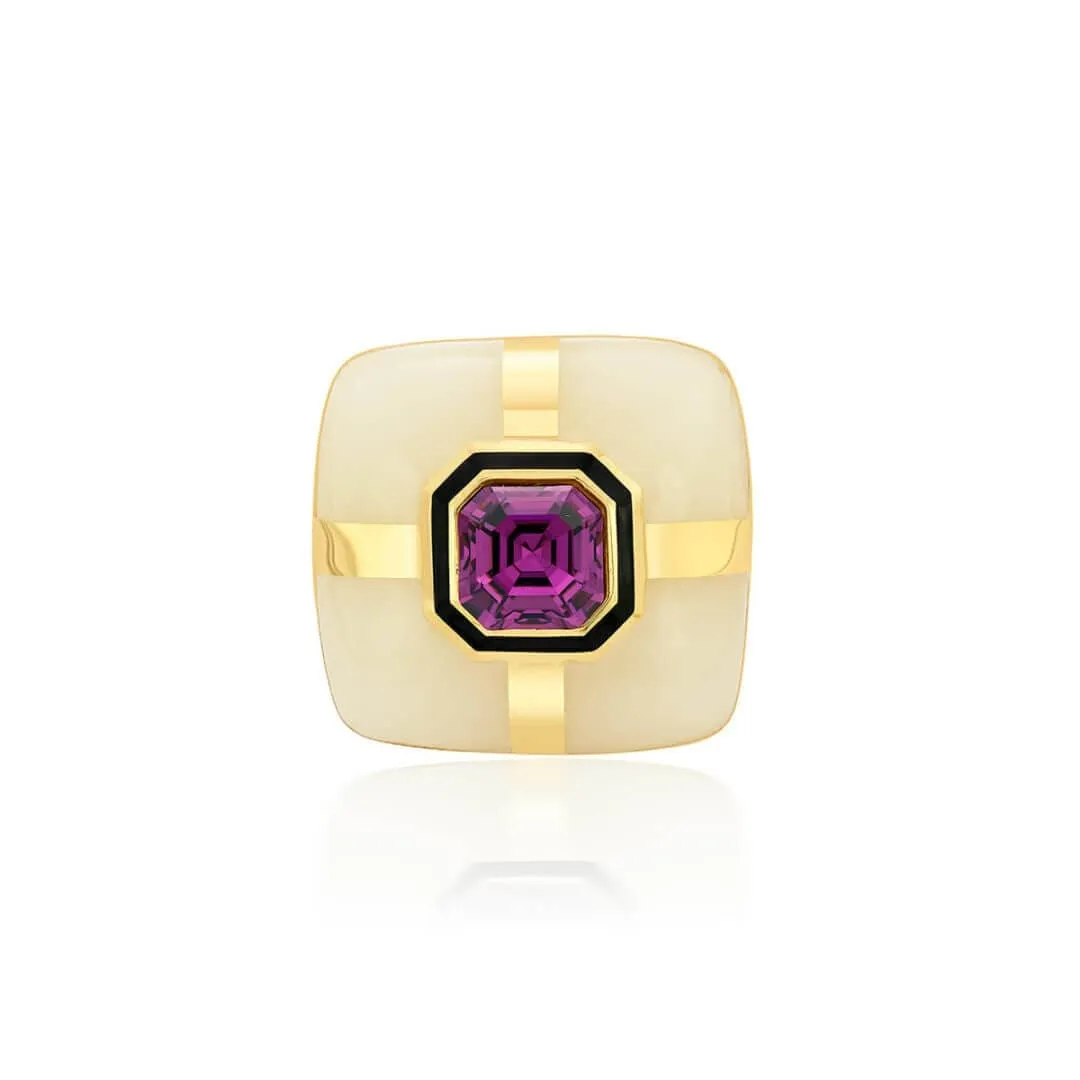 Shabana Amethyst Ring