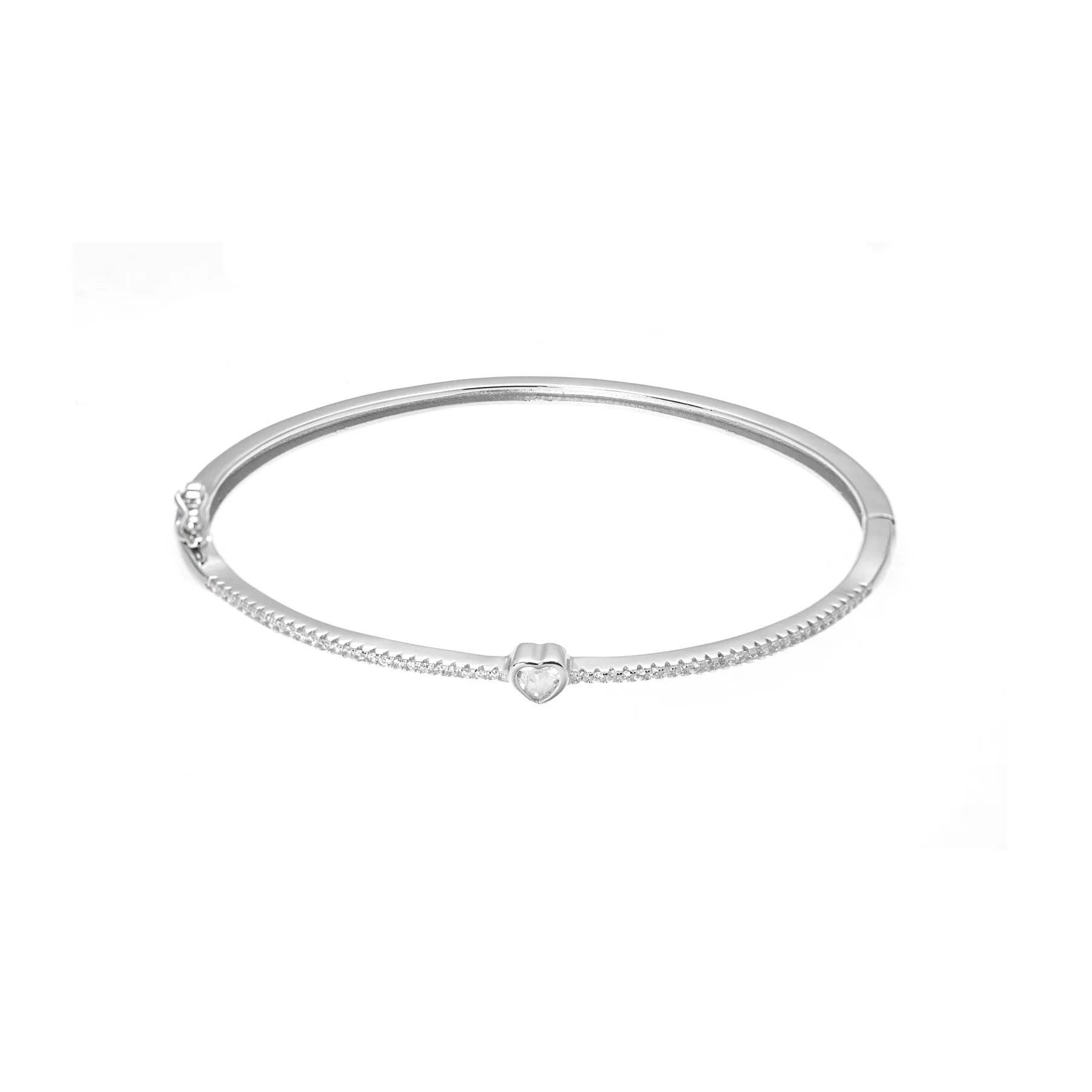 Silver bangle