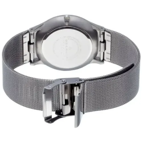 Skagen Men's Grenen Titanium Case Stainless Steel Mesh Watch 233XLTTM
