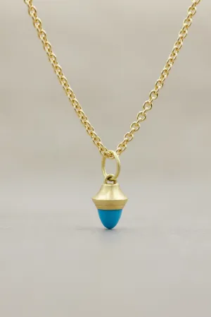 Turquoise Mini Acorn